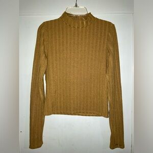 Tan longsleeve turtle neck